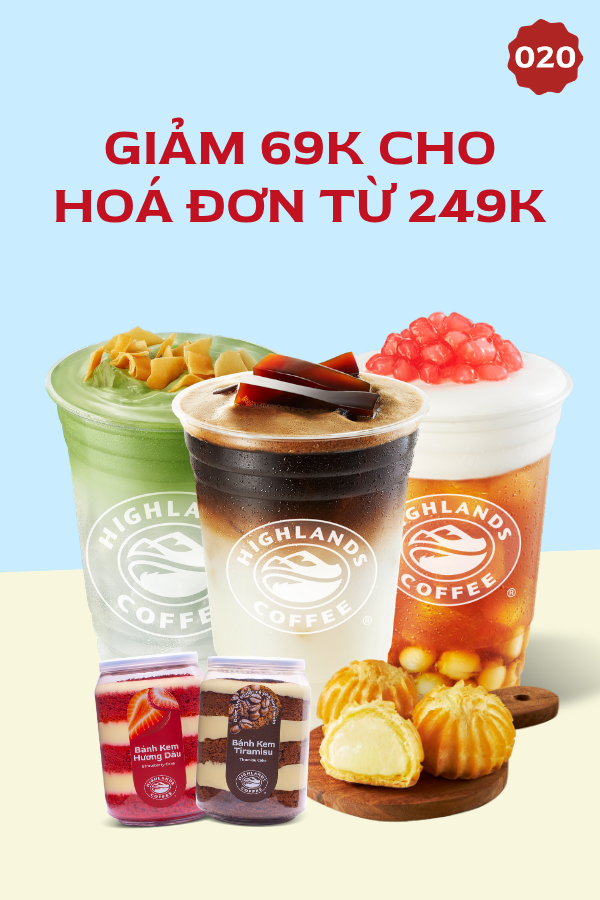 Giảm 69K cho hoá đơn từ 249K - Gọi được đa dạng món theo sở thích của bạn